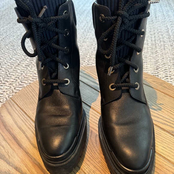 Hermes Leather Combat Boots Size 39 - Picture 7 of 8